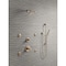 Msi Champagne Bevel Subway 11.73 In. X 11.73 In. X 8Mm Glass Mesh-Mounted Mosaic Tile, 10PK ZOR-MD-0186 - alternate 4